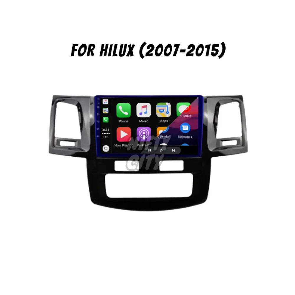 Toyota HiLux 2007-2015 Apple CarPlay & Android Auto Integration - Nifty City