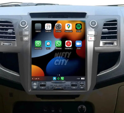 Toyota Hilux 2007-2015 Apple CarPlay & Android Auto Tesla-Style - Nifty City