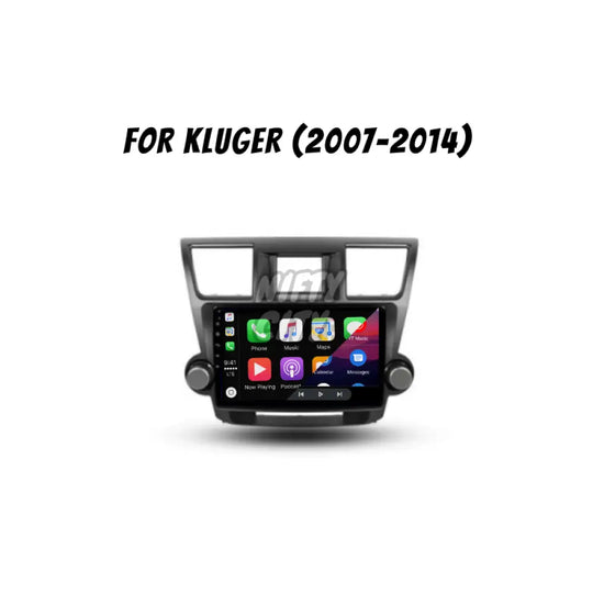 Toyota Kluger 2007-2014 Apple CarPlay & Android Auto Integration - Nifty City