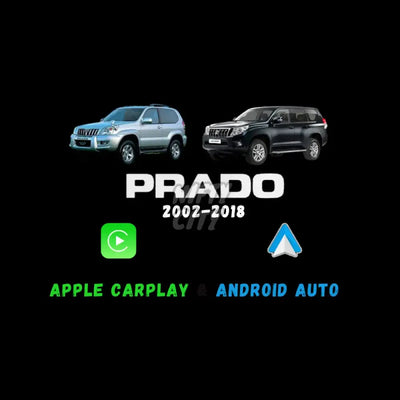 Toyota LandCruiser Prado 2002-2018 Apple CarPlay & Android Auto - Nifty City