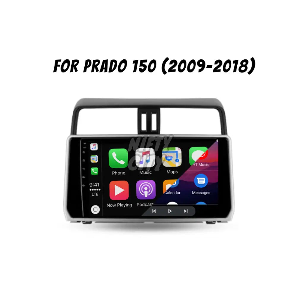 Toyota LandCruiser Prado 2002-2018 Apple CarPlay & Android Auto - Nifty City