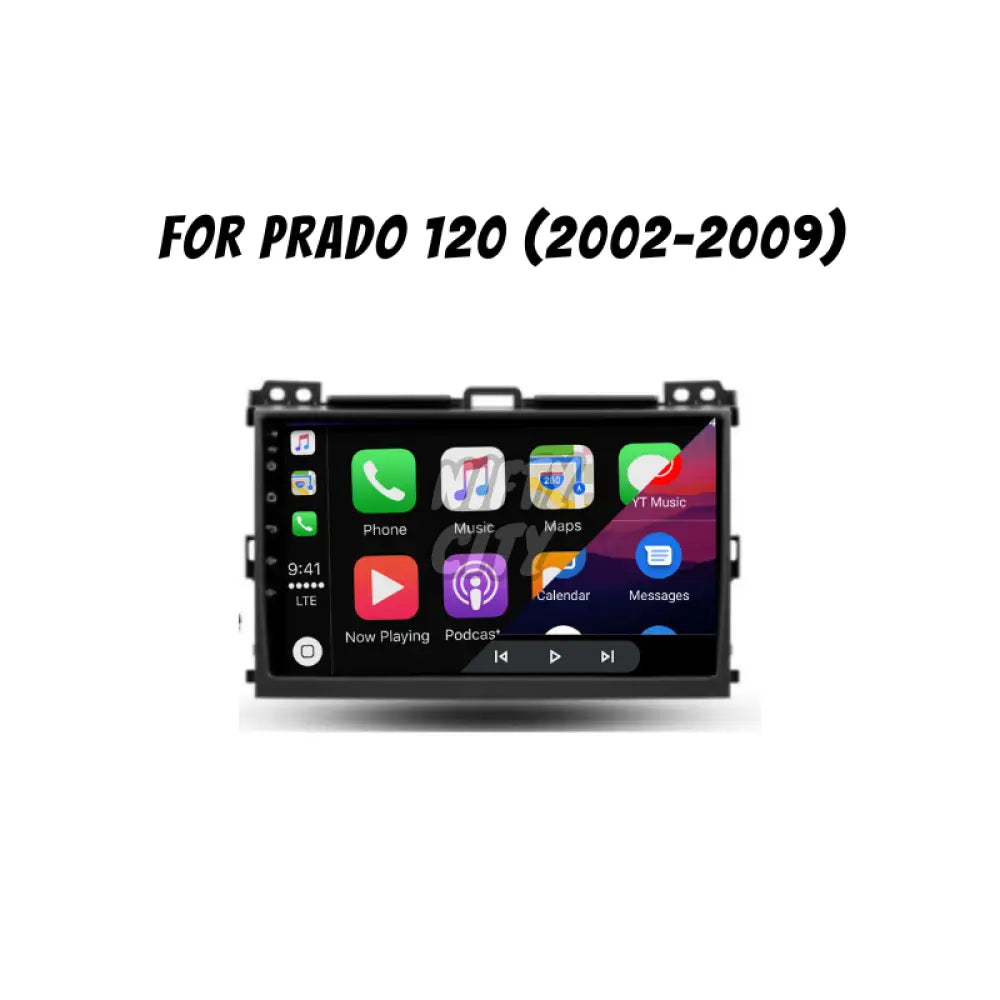Toyota LandCruiser Prado 2002-2018 Apple CarPlay & Android Auto - Nifty City