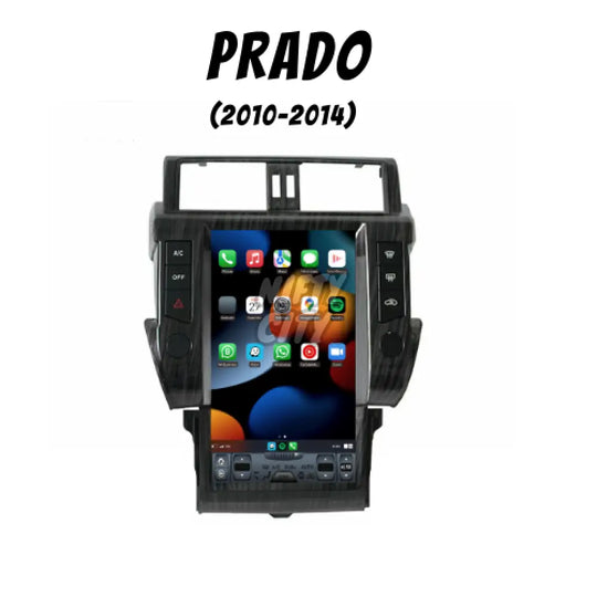 Toyota LC Prado 2002-2014 Apple CarPlay & Android Auto Tesla-Style - Nifty City