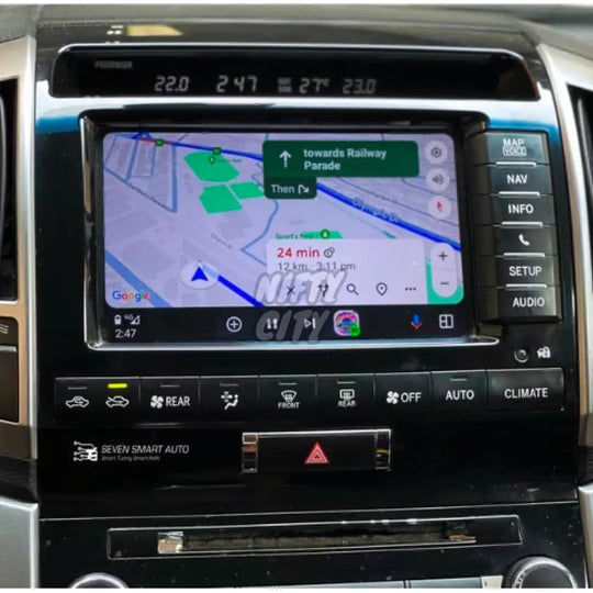 Toyota LC200 2008-2014 Apple CarPlay & Android Auto OEM Integration - Nifty City