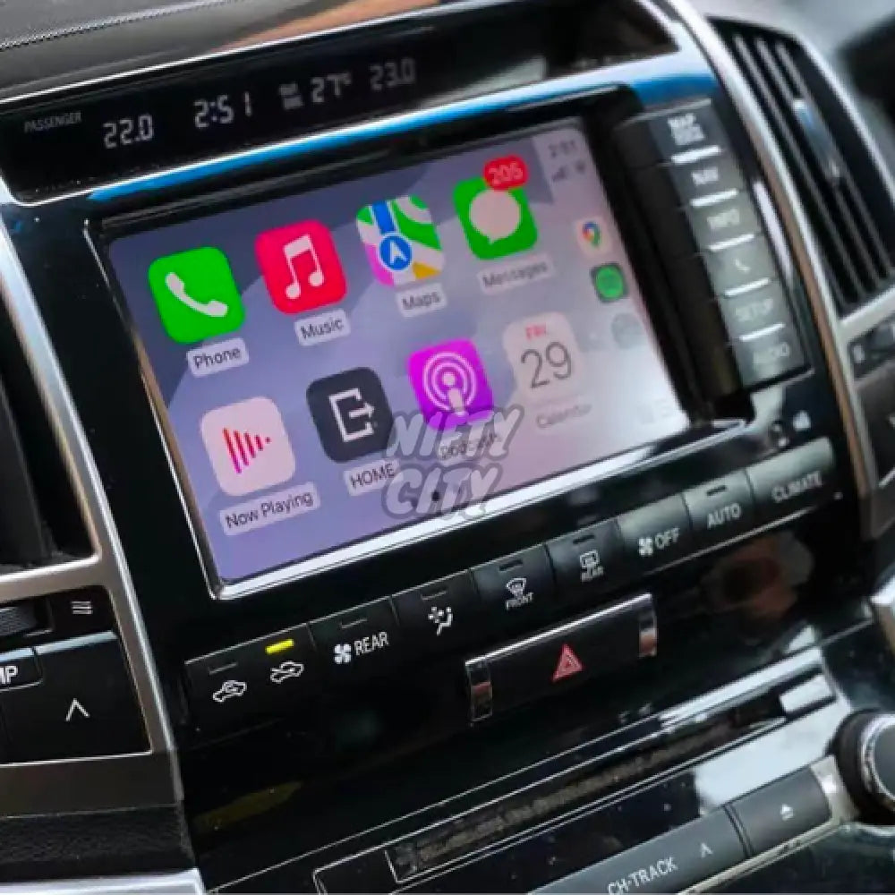 Toyota LC200 2008-2014 Apple CarPlay & Android Auto OEM Integration - Nifty City