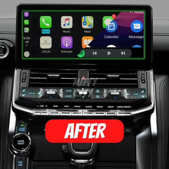 Toyota LC300 2022-2024 Apple CarPlay & Android Auto Full Screen! - Nifty City