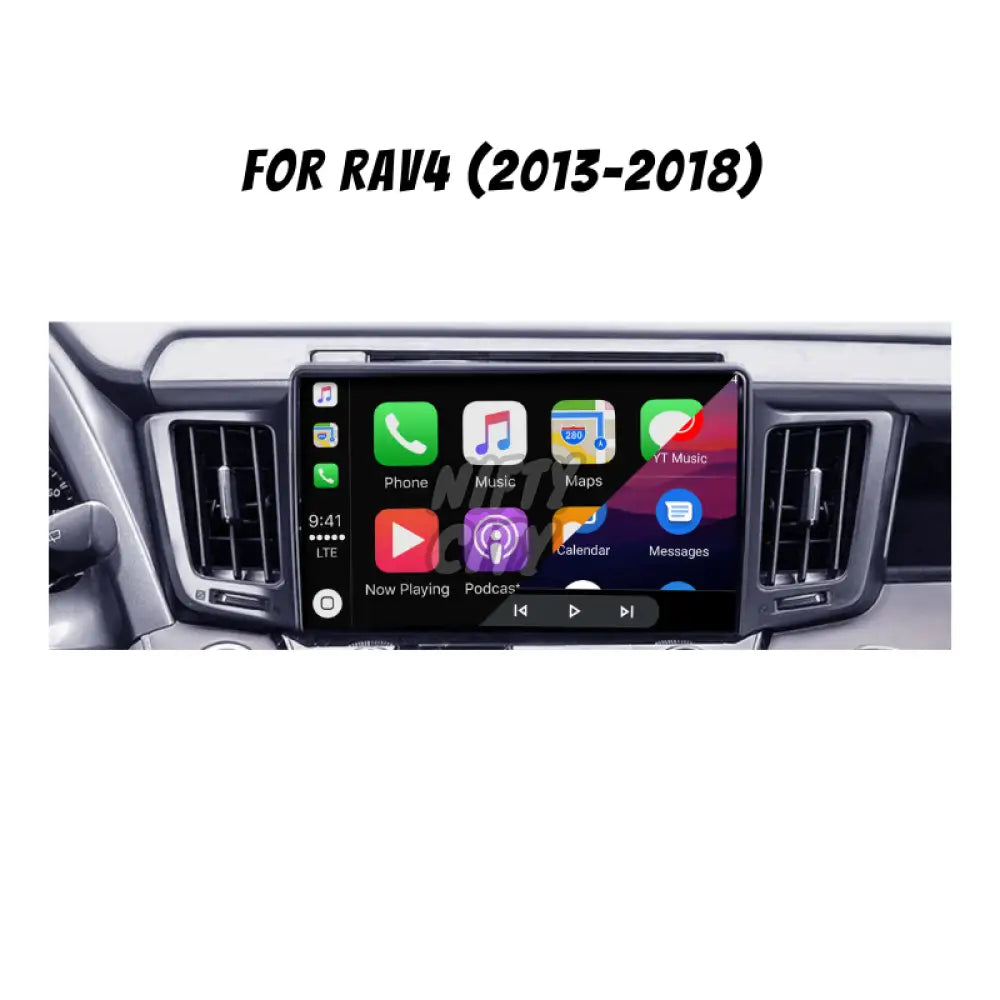 Toyota RAV4 2005-2020 Apple CarPlay & Android Auto Integration - Nifty City