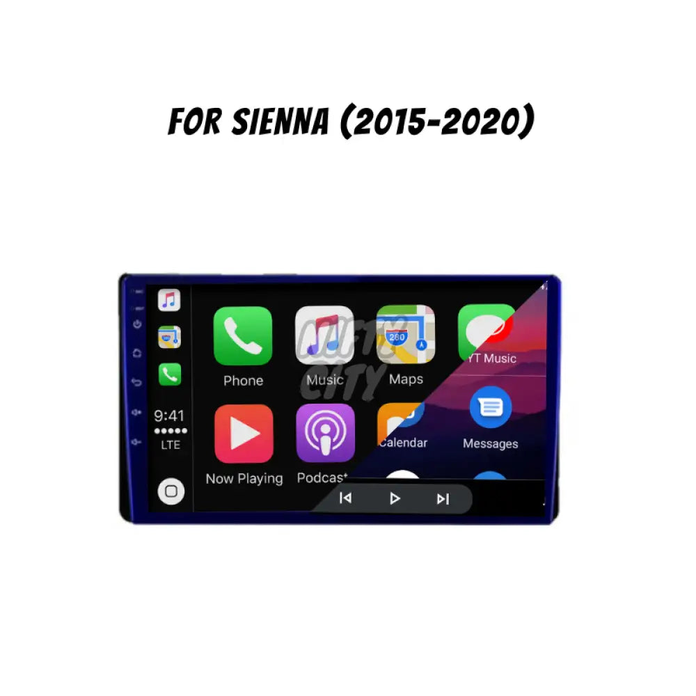 Toyota Sienna 2003-2020 Apple CarPlay & Android Auto Integration - Nifty City
