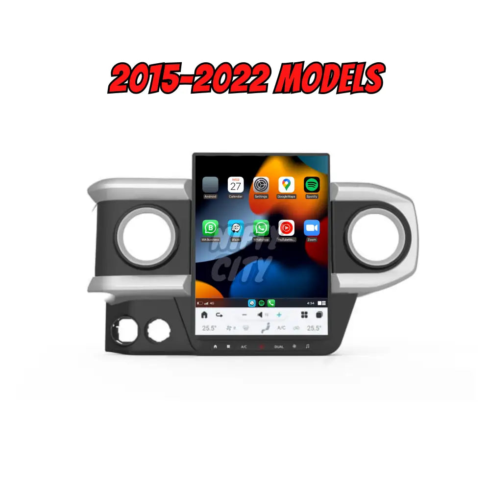 Toyota Tacoma 2005-2022 Apple CarPlay & Android Auto Tesla-Style - Nifty City