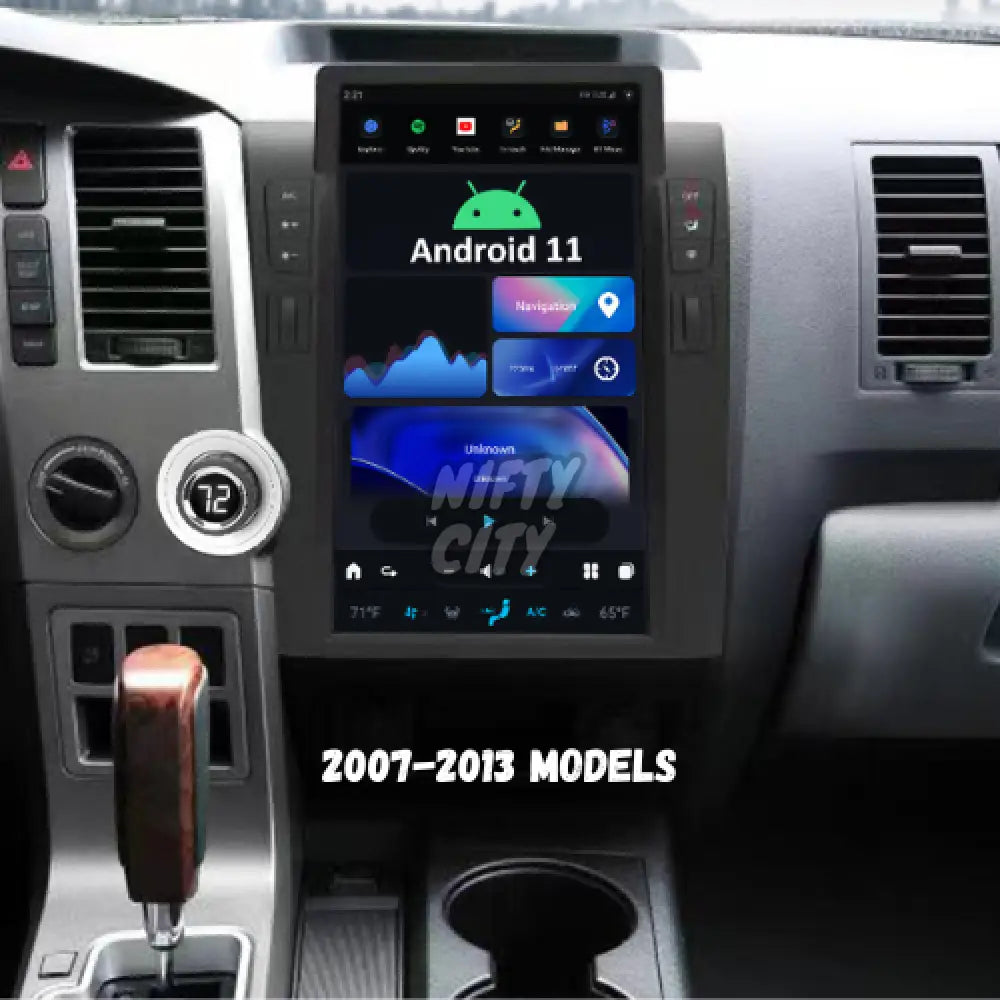 Toyota Tundra 2007-2020 Apple CarPlay & Android Auto Tesla-Style - Nifty City