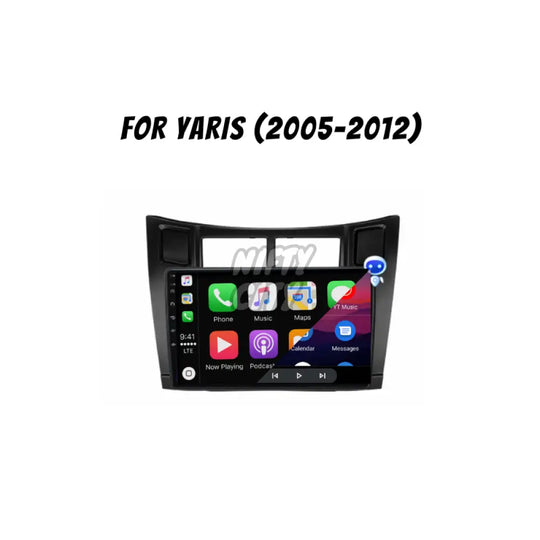 Toyota Yaris 2005-2017 Apple CarPlay & Android Auto Integration - Nifty City