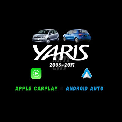 Toyota Yaris 2005-2017 Apple CarPlay & Android Auto Integration - Nifty City
