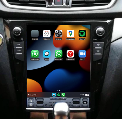 Nissan Rogue 2014-2019 Apple CarPlay & Android Auto Tesla-Style - Nifty City