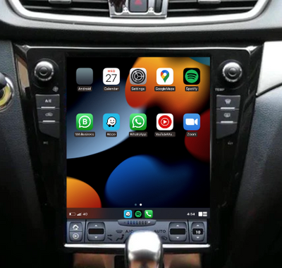 Nissan Qashqai 2014-2019 Apple CarPlay & Android Auto Tesla-Style - Nifty City