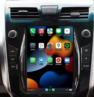 Nissan Altima 2012-2018 Apple CarPlay & Android Auto Tesla-Style - Nifty City