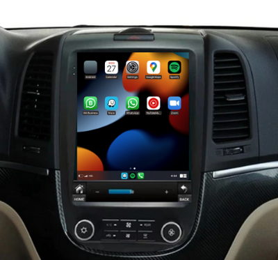 Hyundai Santa Fe 2006-2012 Apple CarPlay & Android Auto Tesla-Style - Nifty City