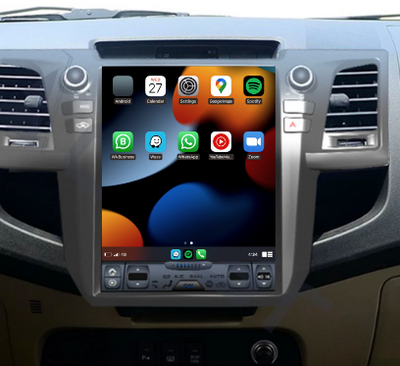 Toyota Hilux 2007-2015 Apple CarPlay & Android Auto Tesla-Style - Nifty City