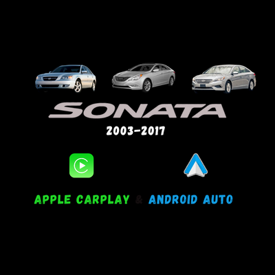 Hyundai Sonata 2003-2017 Apple CarPlay & Android Auto Integration - Nifty City