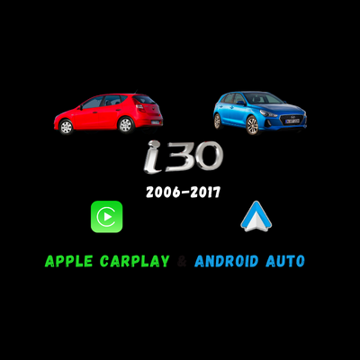 Hyundai i30 2006-2017 Apple CarPlay & Android Auto Integration - Nifty City