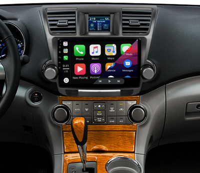 Toyota Kluger 2007-2014 Apple CarPlay & Android Auto Integration - Nifty City