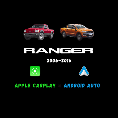 Ford Ranger 2006-2016 Apple CarPlay & Android Auto Integration - Nifty City