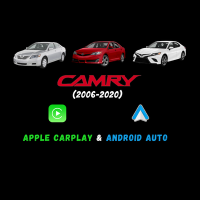 Toyota Camry 2006-2020 Apple CarPlay & Android Auto Integration - Nifty City