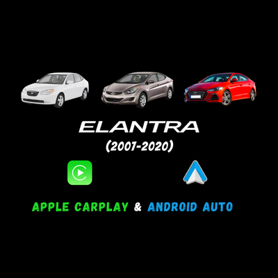 Hyundai Elantra 2007-2020 Apple CarPlay & Android Auto Integration - Nifty City