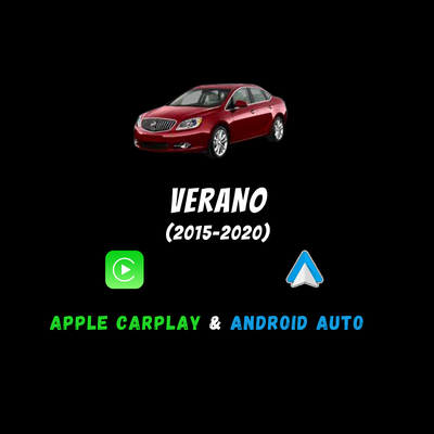 Buick Verano 2015-2020 Apple CarPlay & Android Auto Integration - Nifty City