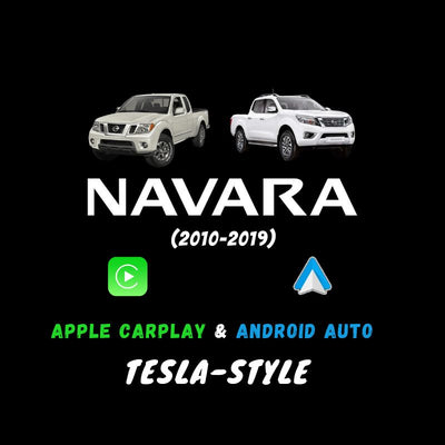 Nissan Navara 2010-2019 Apple CarPlay & Android Auto Tesla-Style - Nifty City