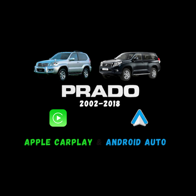 Toyota LandCruiser Prado 2002-2018 Apple CarPlay & Android Auto - Nifty City