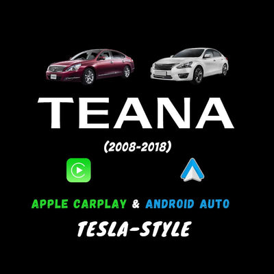 Nissan Teana 2008-2018 Apple CarPlay & Android Auto Tesla-Style - Nifty City