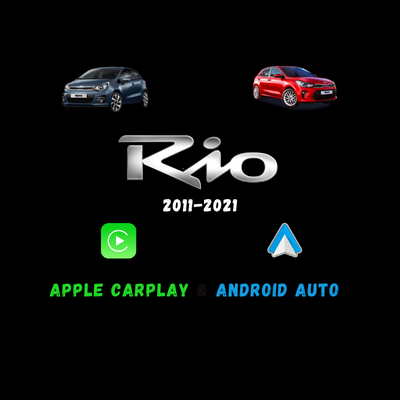 Kia Rio 3 4 2011-2021 Apple CarPlay & Android Auto Integration - Nifty City