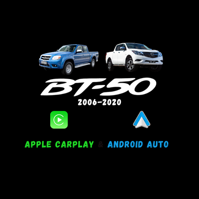 Mazda BT-50 2006-2020 Apple CarPlay & Android Auto Integration - Nifty City