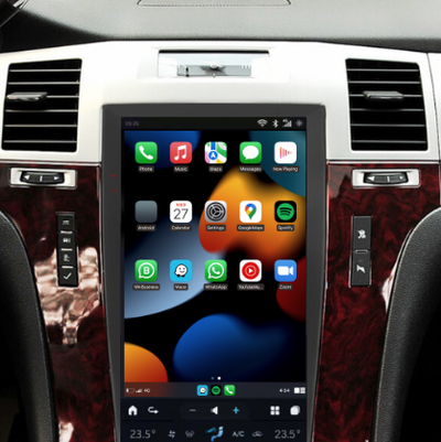 Cadillac Escalade 2007-2014 Apple CarPlay & Android Auto Tesla-Style - Nifty City
