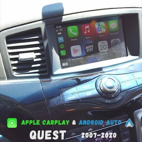 Nissan Quest 2007-2020 Apple CarPlay & Android Auto (Advanced)