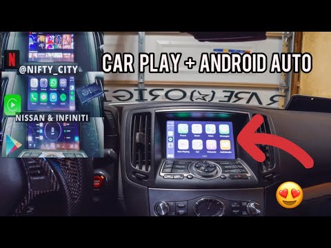 Infiniti G25 2010-2012 Apple CarPlay & Android Auto OEM Integration