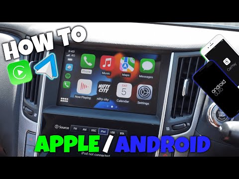 Infiniti Q50 2013-2020 Apple CarPlay & Android Auto OEM Integration