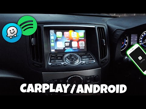Nissan Skyline 370GT 2007-2014 Apple CarPlay & Android Auto (Advanced)