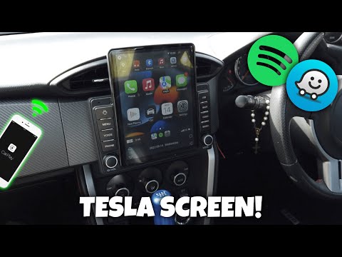 Toyota GT 86 2012-2020 Apple CarPlay & Android Auto Tesla Screen