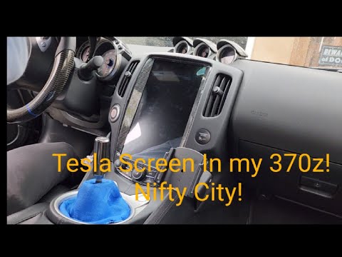 Nissan 370Z 2009-2021 Apple CarPlay & Android Auto Tesla Screen 13.6"