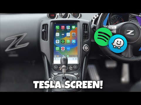 Nissan 370Z 2009-2021 Apple CarPlay & Android Auto Tesla Screen 13.6"