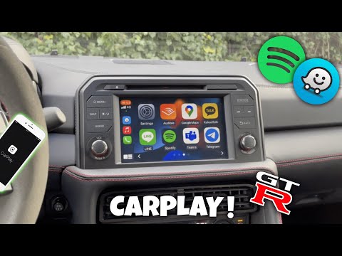 Nissan GT-R 2016-2021 R35 Apple CarPlay & Android Auto OEM Integration