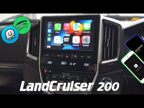 Toyota LC200 2014-2021 Apple CarPlay Android Auto OEM Upgrade