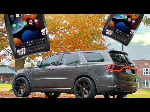 Dodge Durango 2010-2020 Apple CarPlay & Android Auto Tesla Screen