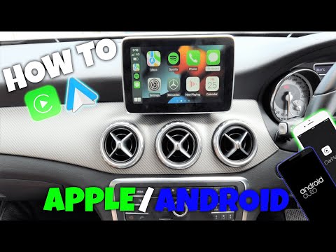 Mercedes GLA, GLC, GLE, GLS Class 2014-2018 Apple CarPlay & Android Auto